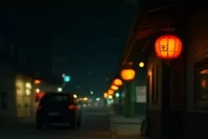 冒险剧《雪原信使》雪橇犬穿越林间小路