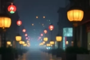 剧集《潮汐线》台风登陆时的海岸线远景